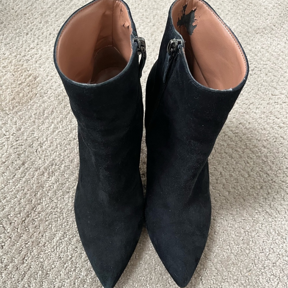 BCBGMaxAzaria Suede Booties